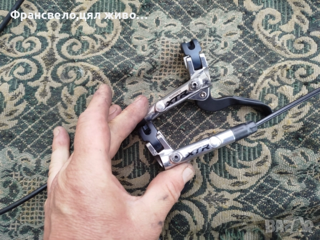 Хидравлични спирачки за велосипед колело Shimano xtr bl m 985 свалени от 29 цола с дискове 