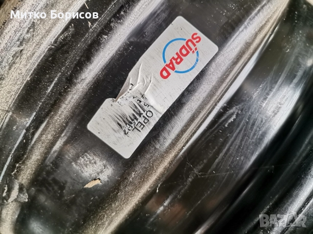 Корса Д Железни джанти 15цола , снимка 3 - Гуми и джанти - 52678170