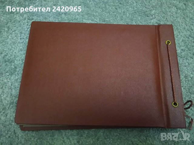 НОВ Кожен фотоалбум от комунизмът с Партийният дом на корицата, снимка 2 - Антикварни и старинни предмети - 26707592