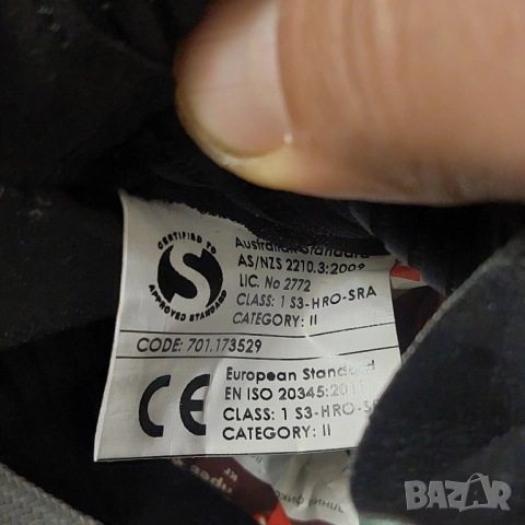 РАБОТНИ ОБУВКИ DIADORA UTILITY BOOTS GLOVE TECH S3 GEOX номер 43, снимка 7 - Други - 52999052