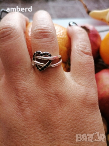 Страхотен сребърен пръстен - модел R003, снимка 3 - Пръстени - 53517191
