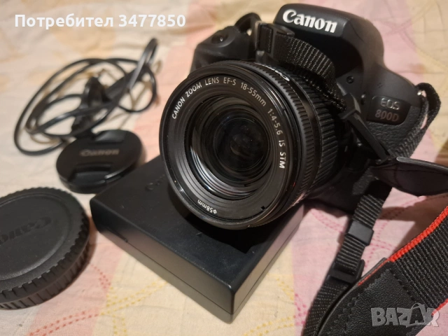 Фотоапарат Canon 800D на 4551 кадъра
