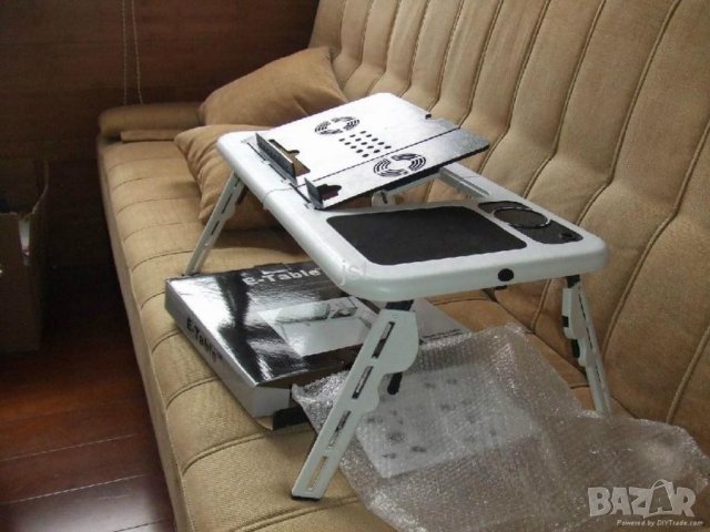 Удобна охладителна маса-масичка за лаптоп, снимка 7 - Маси - 34868790