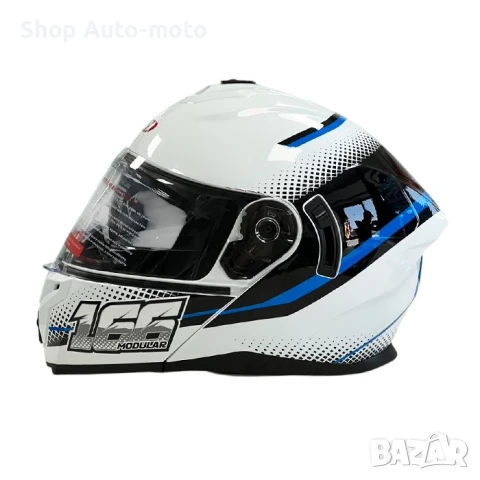 Мото каска Automat, Каска с двоен визьор, 166, S, M, L и XL размер, 4 цвята, снимка 10 - Аксесоари и консумативи - 50652169