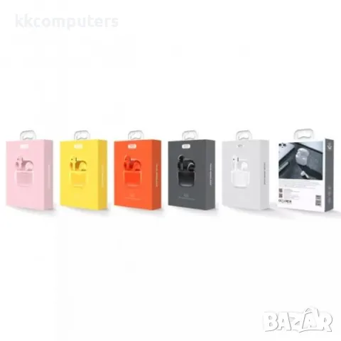 Bluetooth Handsfree Wireless XO-X23 TWS /Розов/ Баркод : 2403877, снимка 2 - Безжични слушалки - 49355293