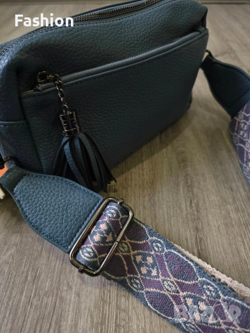 Нова уникална дамска чанта с красива дръжка, снимка 3 - Чанти - 53060340