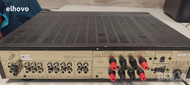 Стерео усилвател Harman/Kardon HK6300, снимка 9 - Ресийвъри, усилватели, смесителни пултове - 53029957