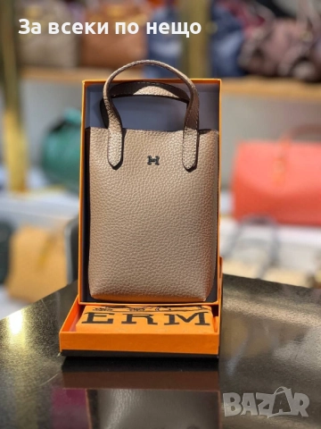 Hermes Дамска Малка Чанта Хермес - Налични Различни Цветове Код E1084, снимка 3 - Чанти - 52347726