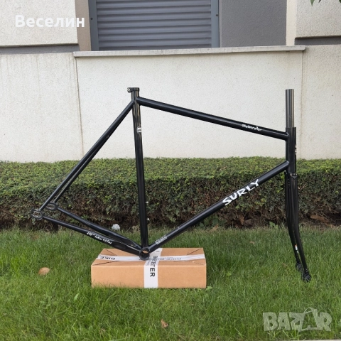 Surly Steamroller Cro-Mo Стоманена Пистова Рамка Fixie Single Speed, снимка 1