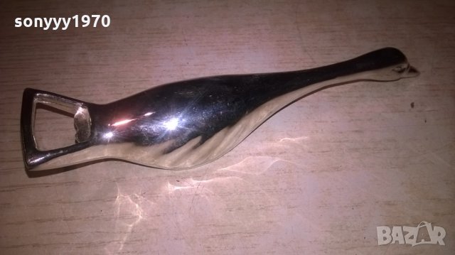 лебед-красива отварачка-внос франция-17х4х3см, снимка 2 - Колекции - 27301804