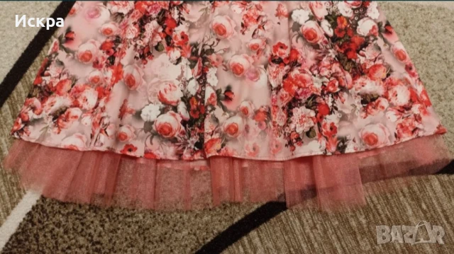 Рокля на цветя, снимка 3 - Рокли - 50497889