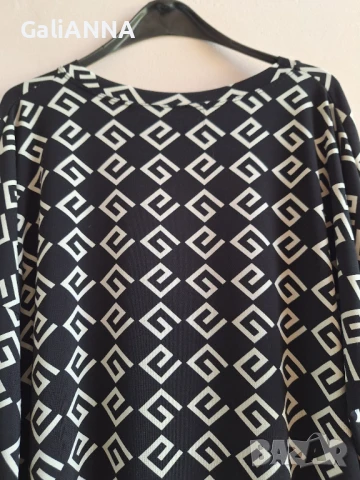 СТРАХОТНА ТУНИКА ЕФЕКТЕН ДЕСЕН 3XL-4XL, снимка 3 - Туники - 51241229