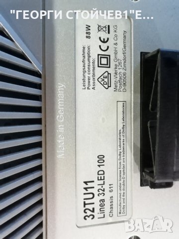 32TU11 Linea 32-LED 100   611 26 0018 A3 611GL1928.A3 1501 ETX1EZ758EAA-A3 612NT0938.A1  6870C-0402C