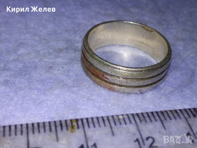 Стар СРЕБЪРЕН СТИЛНО ОРНАМЕНТИРАН ПРЪСТЕН ВИСОКА ПРОБА СРЕБРО Тип ХАЛКА 40117, снимка 12 - Антикварни и старинни предмети - 43226964