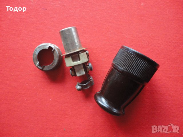 Армейска бакелитова букса Siemens DRP, снимка 8 - Резервни части за телефони - 43002724