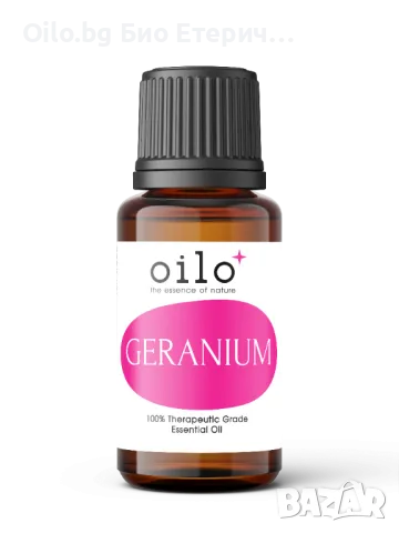 Oilo БИО Етерично Масло от Гераниум Здравец - Geranium Oilo 5 мл.
