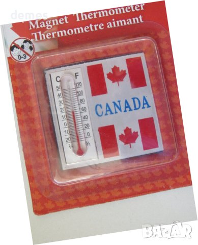 Магнит-термометър от Канада, снимка 2 - Колекции - 43329157