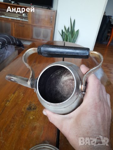Стар алуминиев чайник #11, снимка 5 - Антикварни и старинни предмети - 38648614