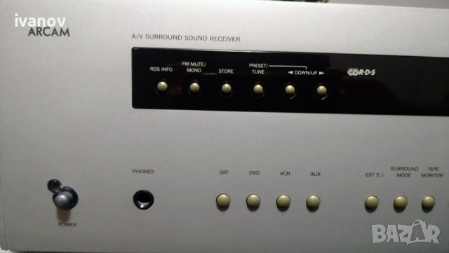 Arcam AVR100, снимка 5 - Ресийвъри, усилватели, смесителни пултове - 43465176