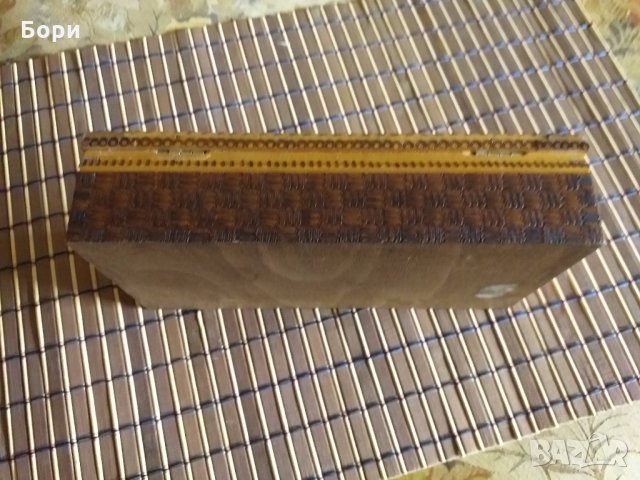Дървена кутия за цигари  българска, снимка 7 - Други ценни предмети - 27913298