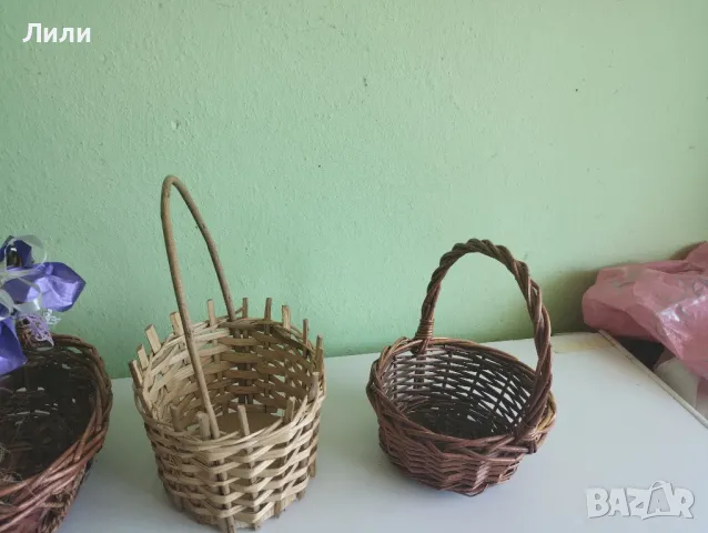 Плетени кошници , снимка 8 - Други - 46019747