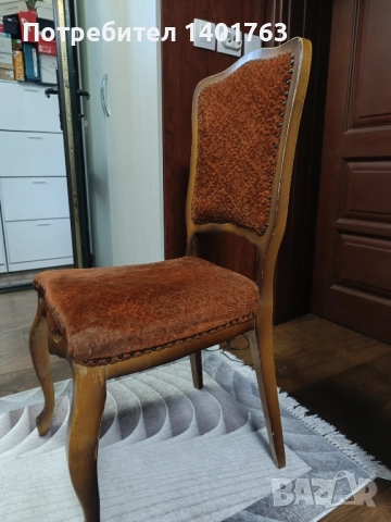 Виенски тапицирани столове, масивен бук , снимка 3 - Столове - 52524134