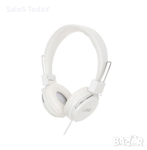 Сгъваеми слушалки,  Бели, снимка 1 - Слушалки и портативни колонки - 43113734
