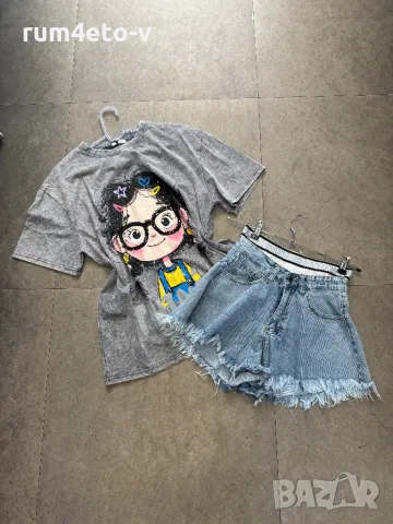 Тениски от варен памук , снимка 6 - Тениски - 50423964