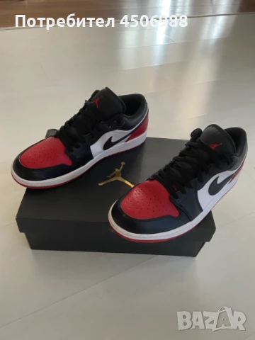Маратонки NIKE AIR JORDAN 1 LOW, снимка 7 - Маратонки - 50710088