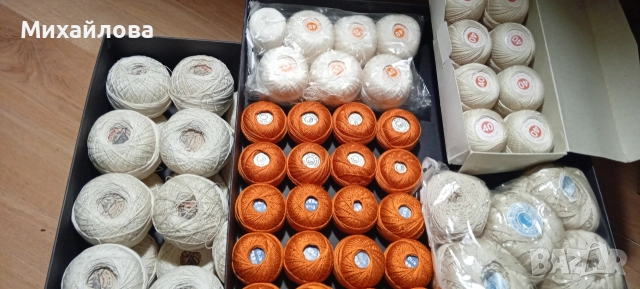 Котон кроше, Перле и „Жулиета“ от 20 гр. и 50 гр., снимка 6 - Гоблени - 46342743