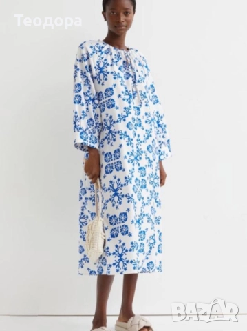Рокля 100% памук , снимка 2 - Рокли - 51725593