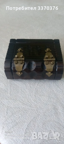 Дървена кутийка за бижута-цвят махагон, снимка 10 - Подаръци за жени - 53519573