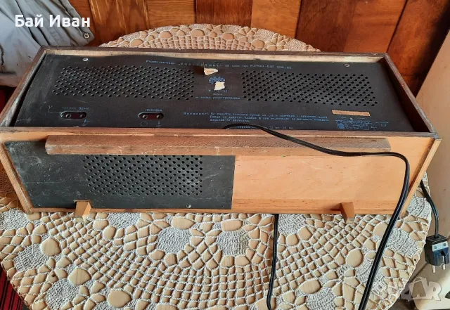 Старо радио Концертино 1963 г. произведено В. Търново- антика,уникат,топ състояние,колекционерско !, снимка 7 - Антикварни и старинни предмети - 47481131