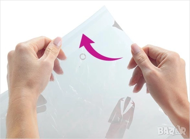 Вакуумиращи пликове за съхранение на дрехи и аксесоари, снимка 6 - Други стоки за дома - 52057625