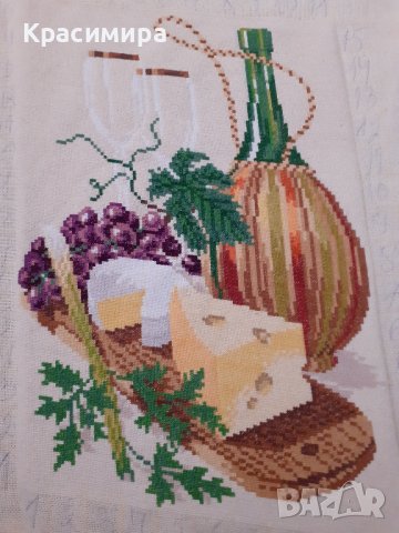 Гоблен "Вино и сирене"