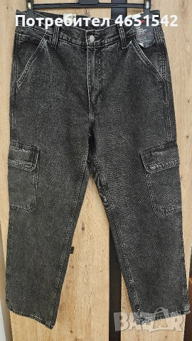 НОВИ Levis 568 карго дънки, снимка 2 - Дънки - 53459299