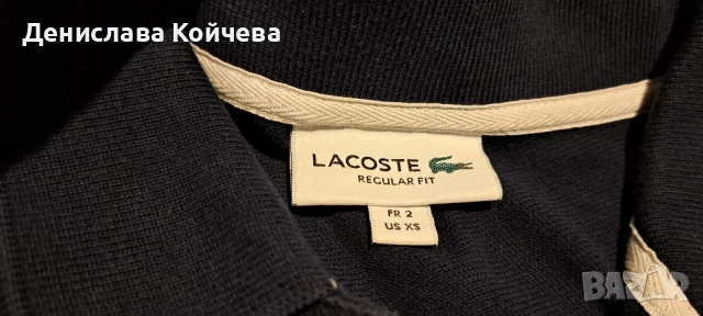 тениска lacoste XS , снимка 2 - Тениски - 52495467