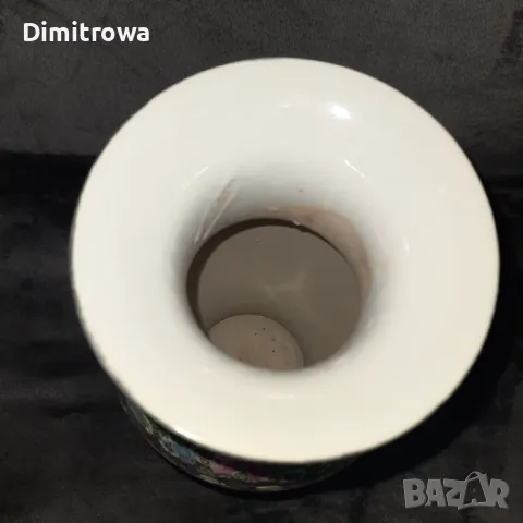 Китайска порцеланова ваза, снимка 18 - Антикварни и старинни предмети - 47565780