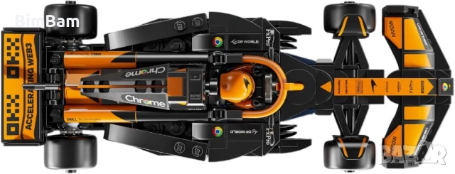 Конструктор LEGO® 77251 Speed ​​Champions - Болид McLaren F1® Team MCL38, снимка 3 - Конструктори - 52135658