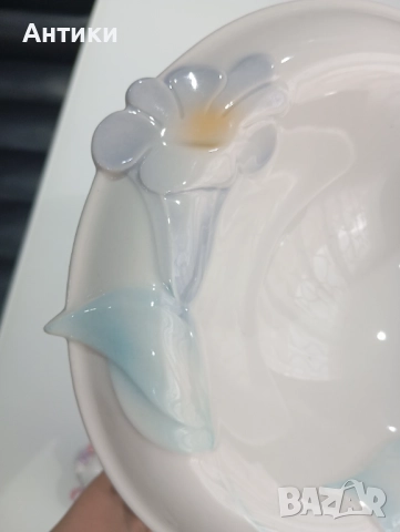 Порцеланова чиния Goebel , снимка 12 - Чинии - 52661462