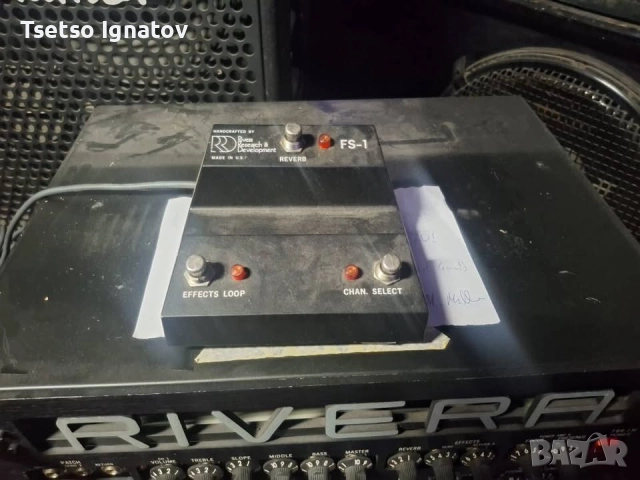 Rivera изцяло лампова глава, снимка 3 - Китари - 51513859