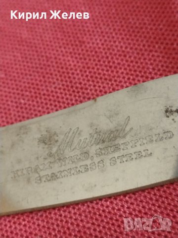 Стар нож с маркировка SHEFFIELD ENGLAND за КОЛЕКЦИОНЕРИ 42198, снимка 4 - Други ценни предмети - 43833463