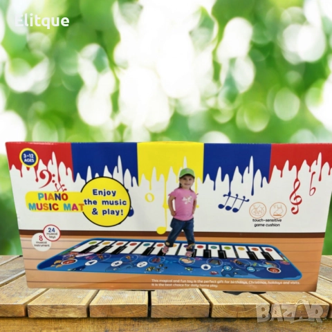 Музикално килимче, йоника, снимка 2 - Музикални играчки - 52744155