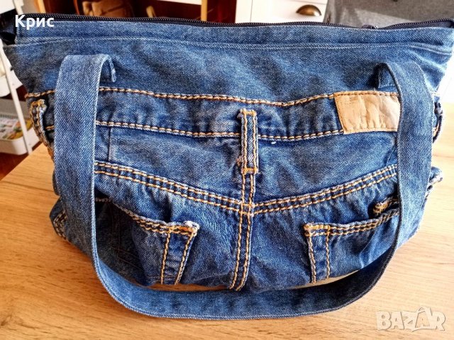 👜 Чанта от деним , снимка 2 - Чанти - 37629977