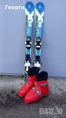 Ски Salomon-90см +обувки Salomon-20.5 