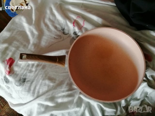 керамичен тиган , снимка 4 - Съдове за готвене - 43695955