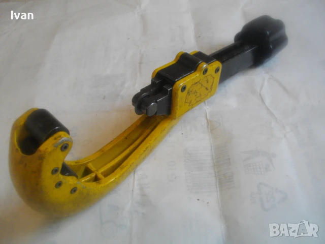 6-64мм REMS PAS CU-INOX РЪЧЕН ТРЪБОРЕЗ РЕМС ЗА РЯЗАНЕ НА ВСЯКАКВИ ТРЪБИ С ДЕБЕЛИНА СТЕНА 4мм, снимка 12 - Други инструменти - 51010329