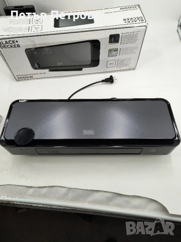 Чисто нова Керамична печка Black & Decker BXWSH2000E 2000W, снимка 3 - Отоплителни печки - 52139274
