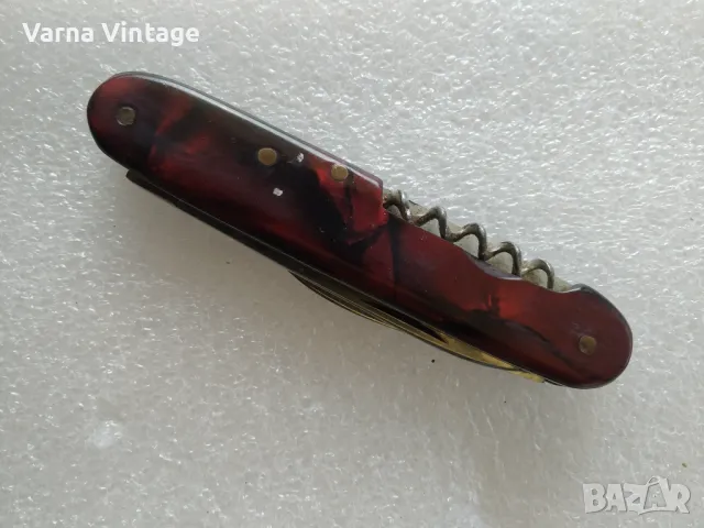 Стар сгъваем нож  GML Германия. марк., снимка 2 - Антикварни и старинни предмети - 48150634