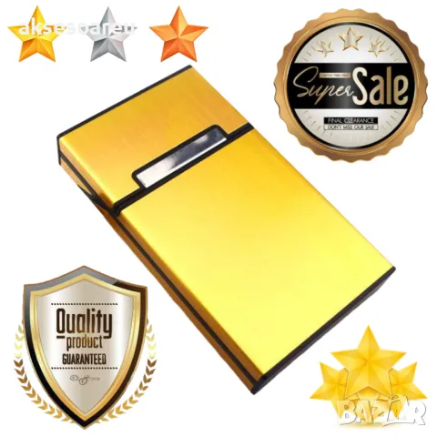 Нова Алуминиева табакера кутия Слим за тънки цигари мурати слим Murati slim контейнер за съхранение , снимка 5 - Табакери - 50223336